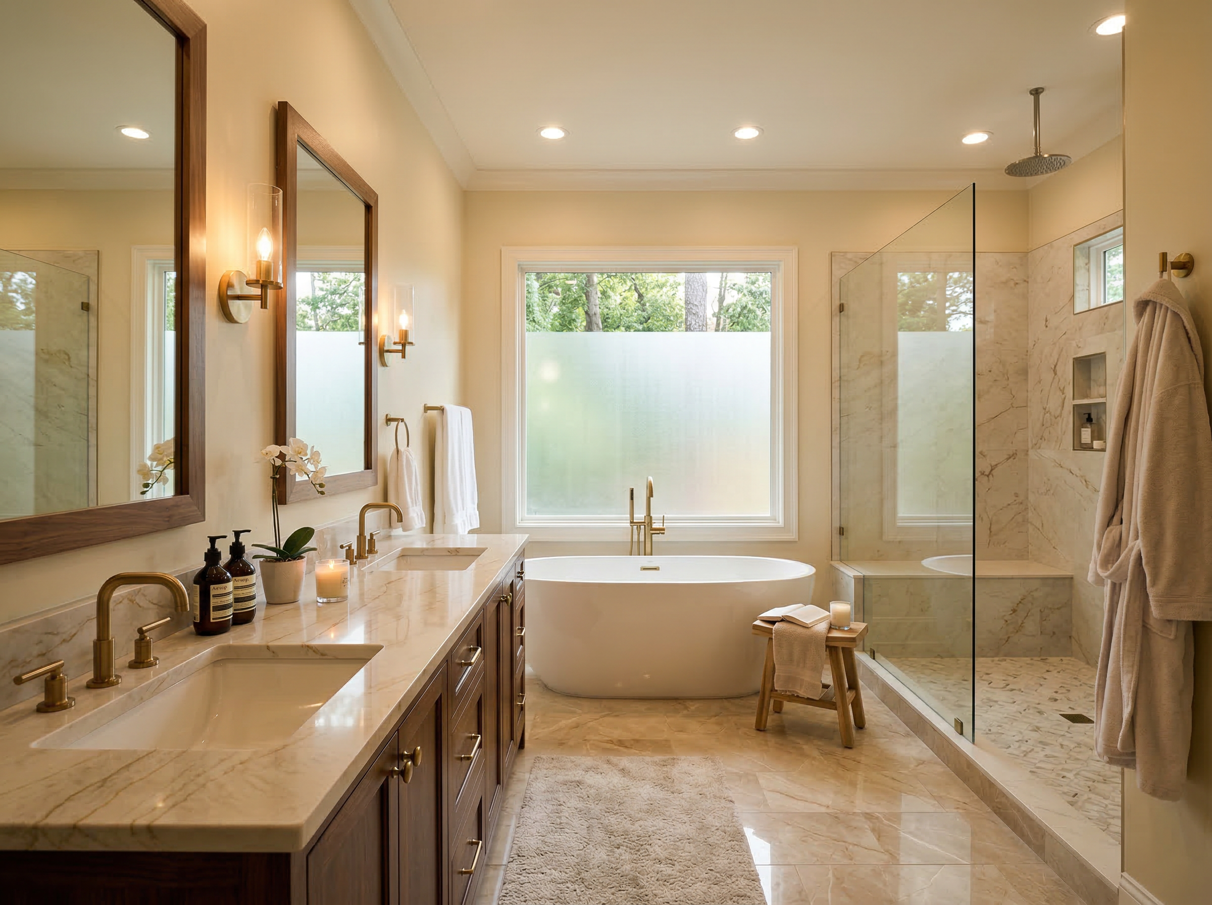 White quartz countertop Charlotte NC